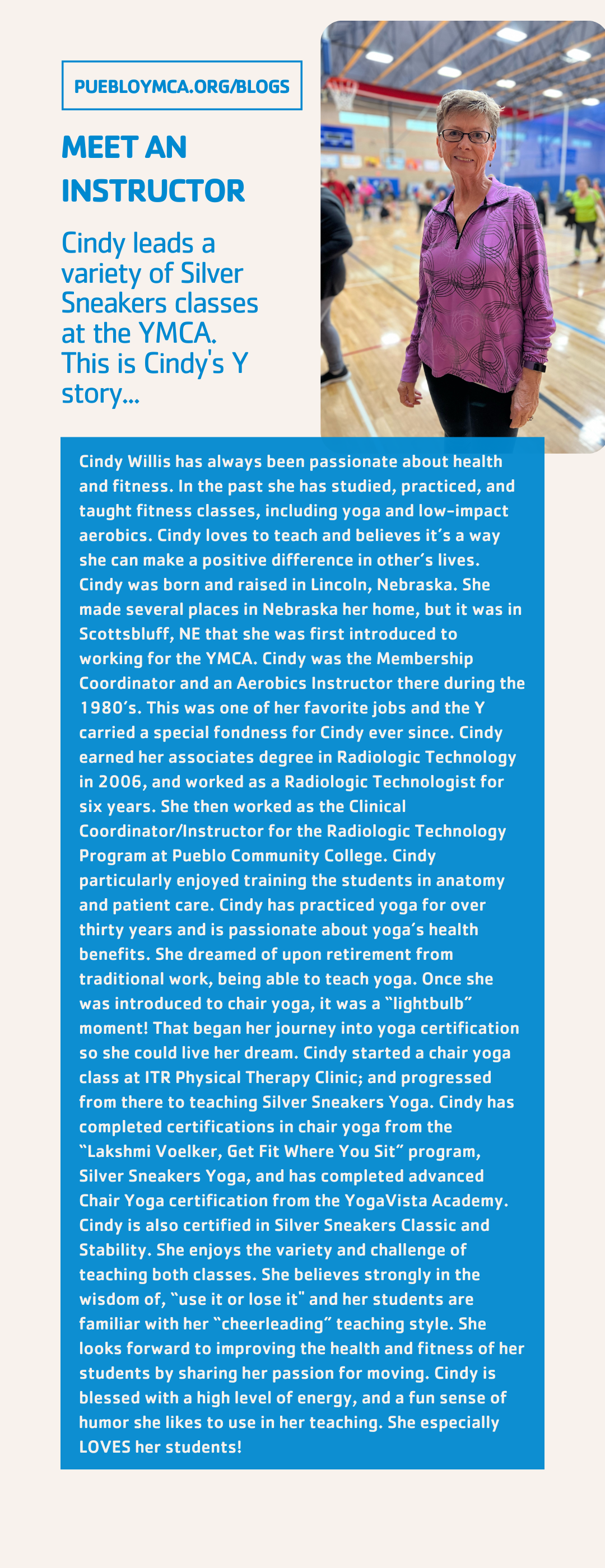 Meet an Instructor: Cindy