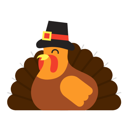 Orange Happy Turkey Orange Happy Turkey