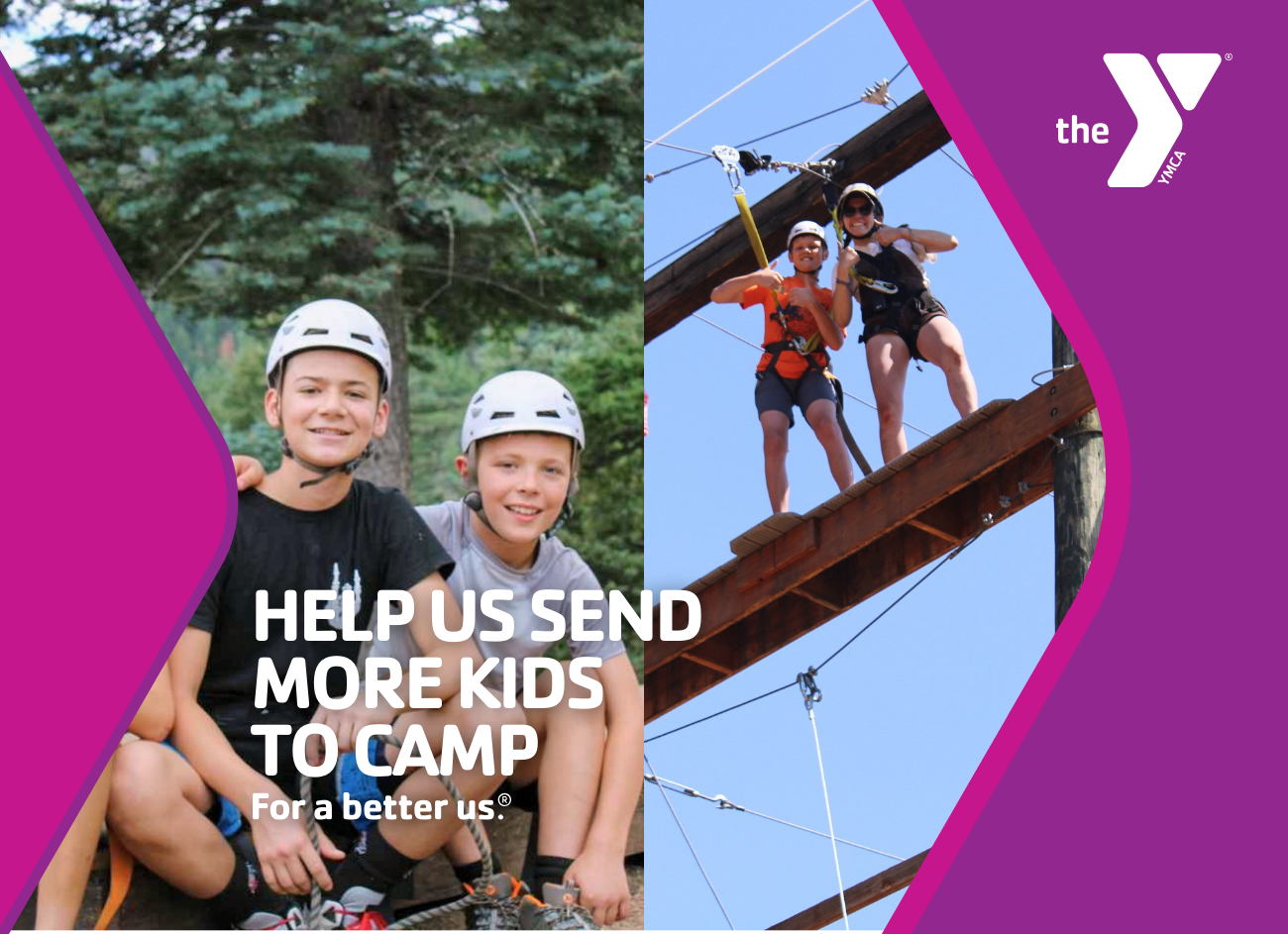 Send A Kid To Camp Web Banner
