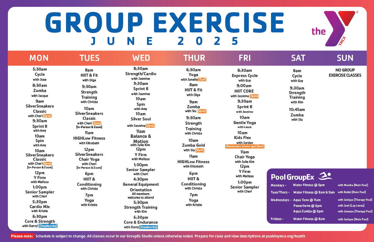 GroupEx Schedule_June