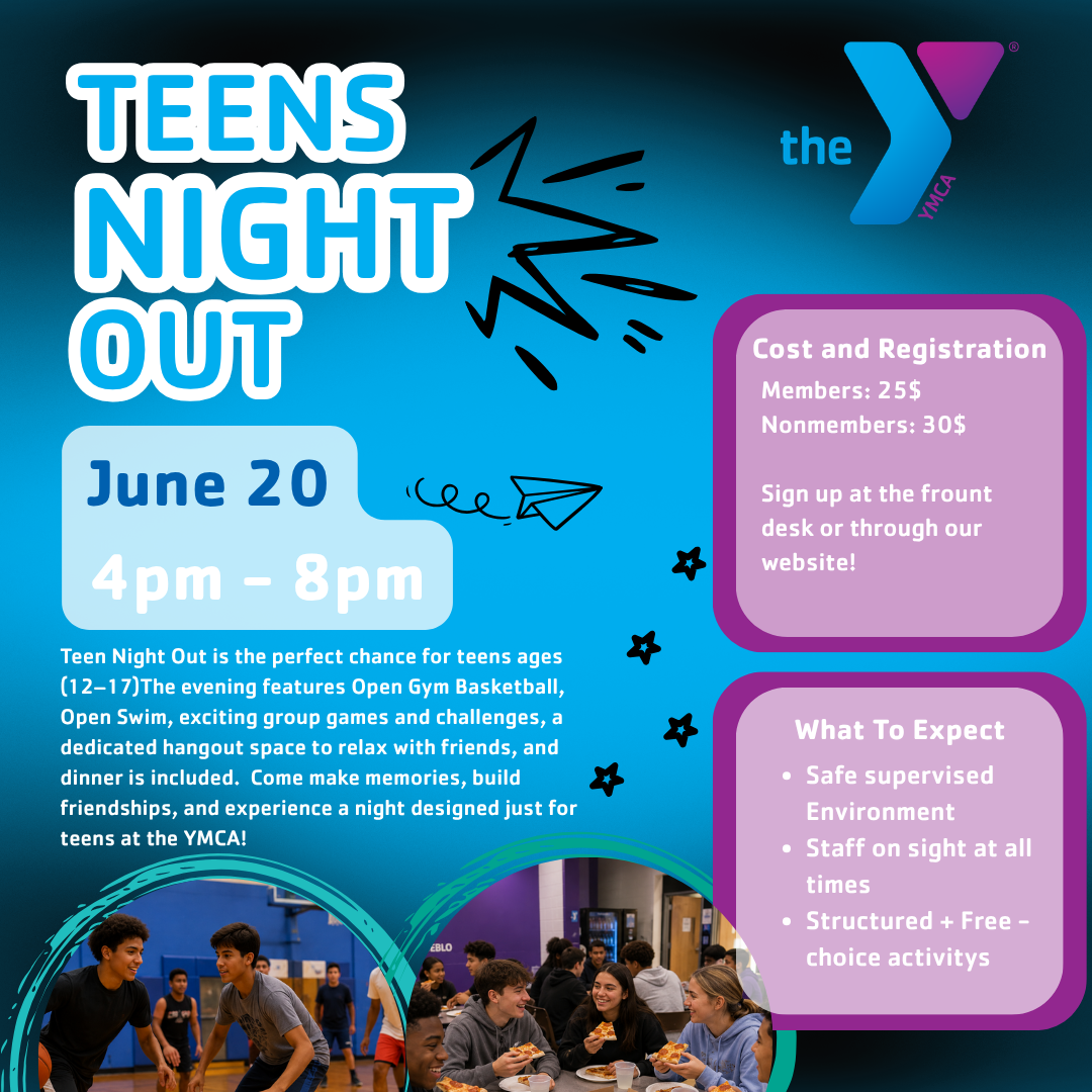 Teens Night Out Static june 20